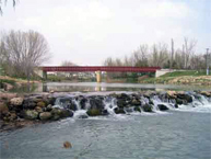El puente de hierro sobre el Tajo en Fuentidueña
